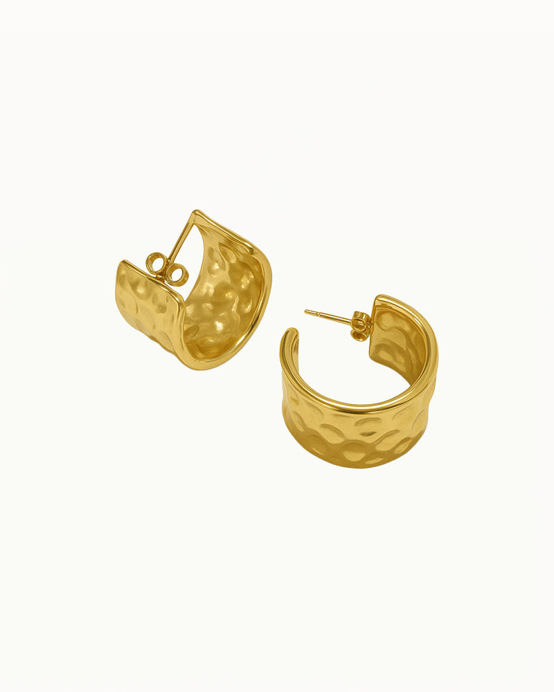 Chunky Vintage Oorringen - Andrea