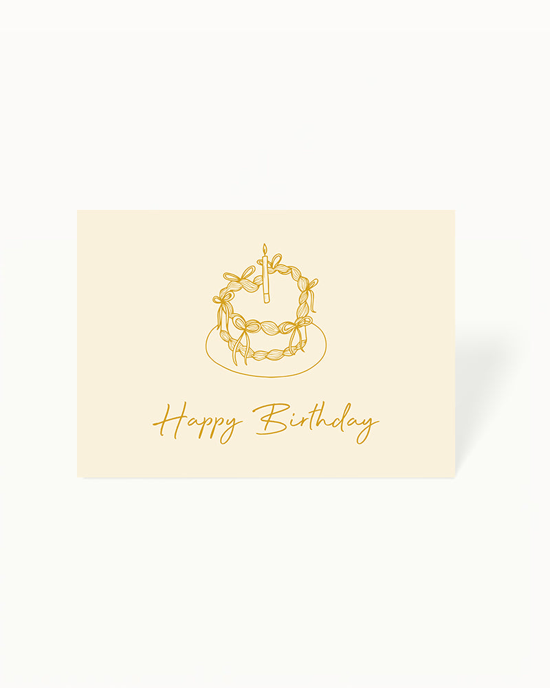 Happy Birthday kaart