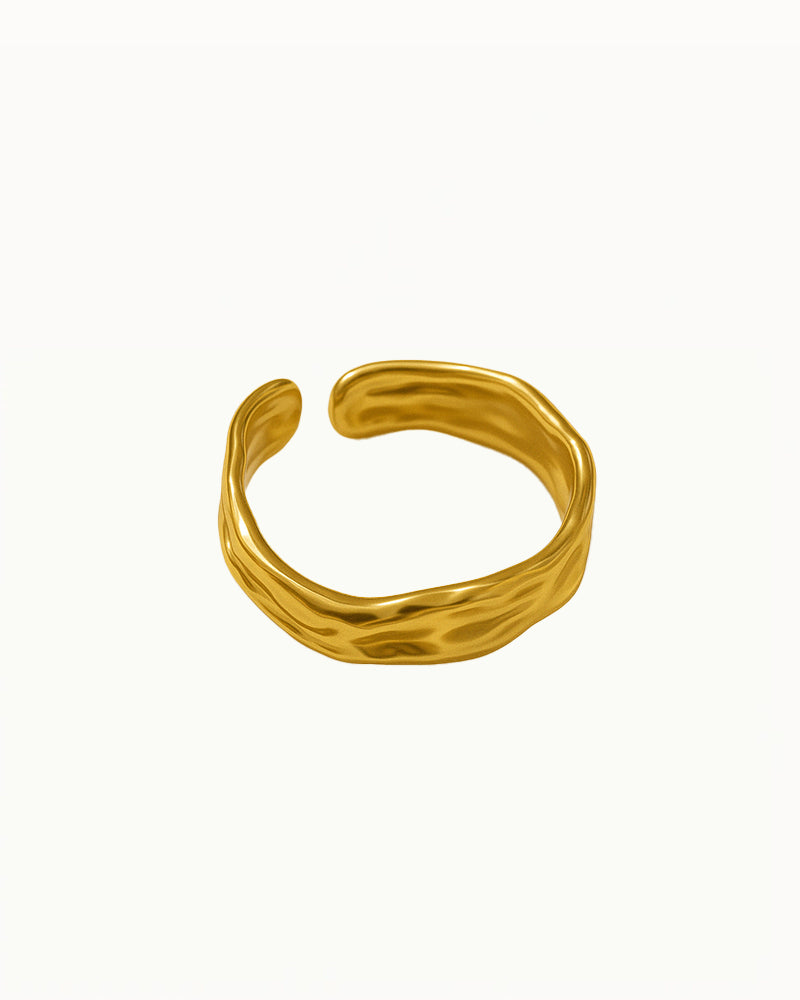 Wavy Ring met Opening - Leslie - R57