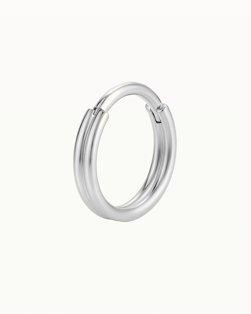 Titanium Minimalistische Dubbele Ring Piercing - Tamara