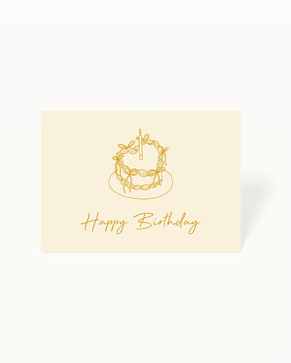 Happy Birthday kaart
