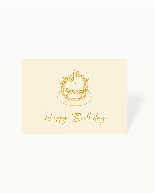 Happy Birthday kaart