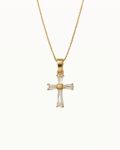 Kristallen Kruis Ketting - Lottie